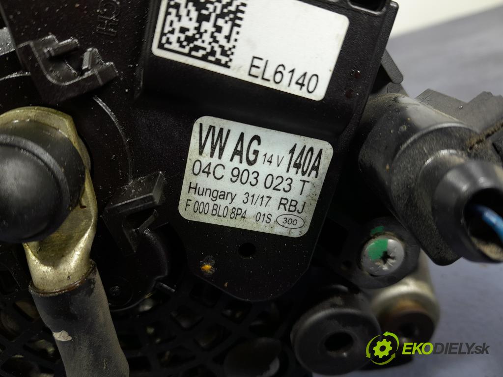 Vw Golf 2017 Alternator 04C903023T