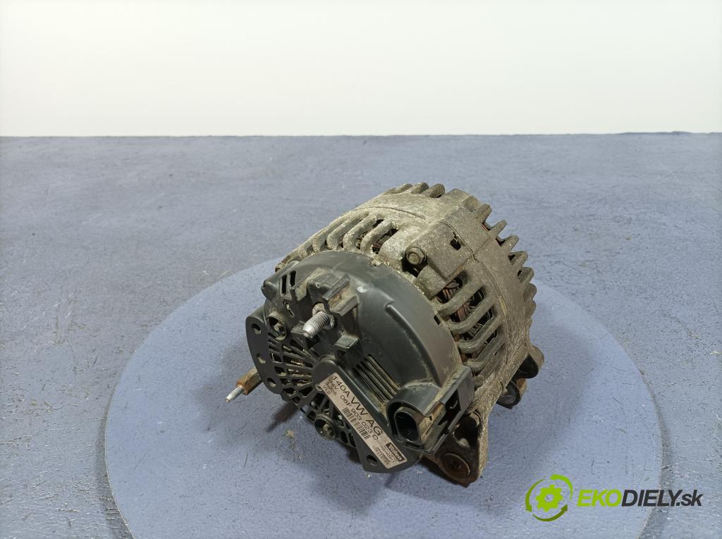 Vw Golf 2006 Alternator 06F903023C