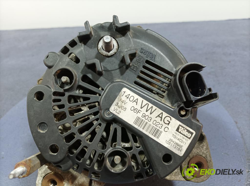 Vw Golf 2006 Alternator 06F903023C