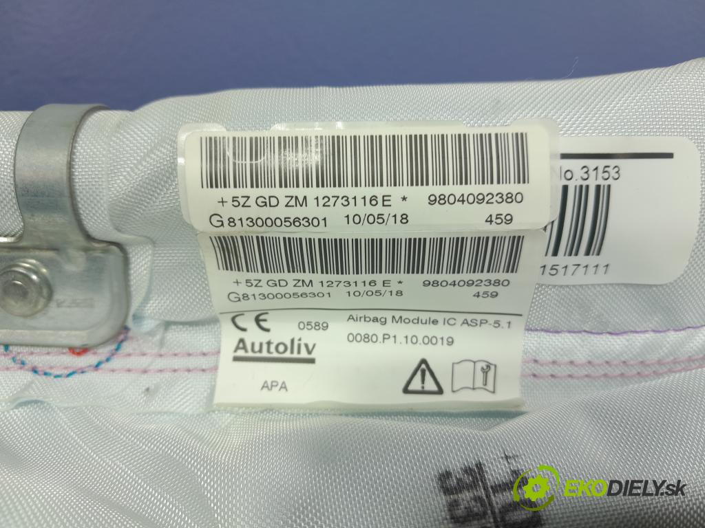 Peugeot 208 2018 Airbag: clona x 9804092380