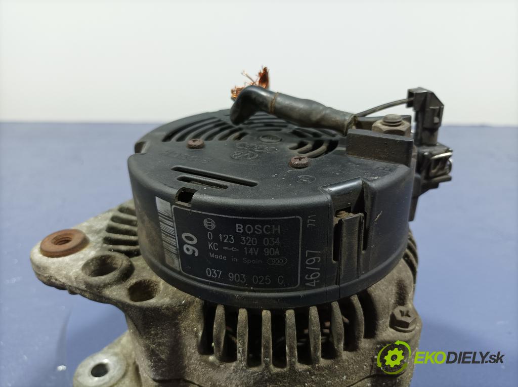 Audi A3 1998 Alternator 037903025C