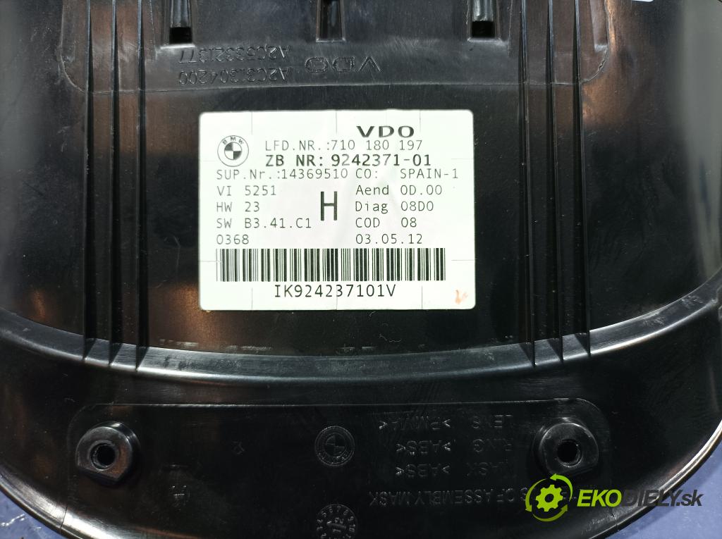 Bmw X1 2012 prístrojovka/ budíky 9242371