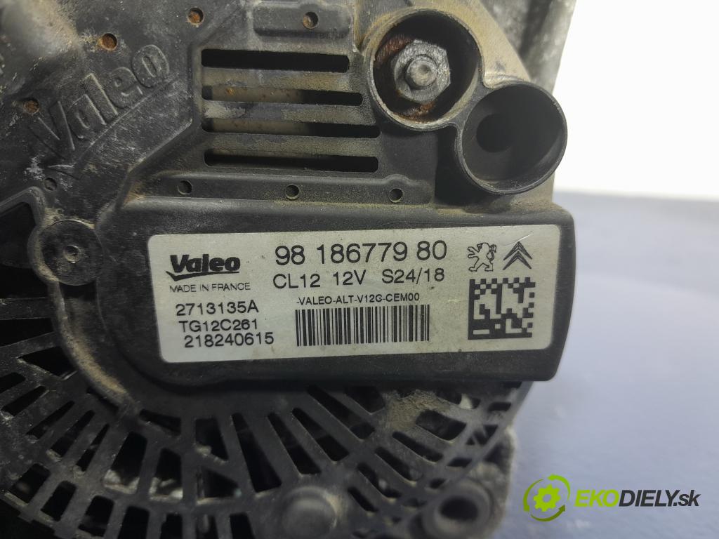 Peugeot 208 2018 Alternator 9818677980