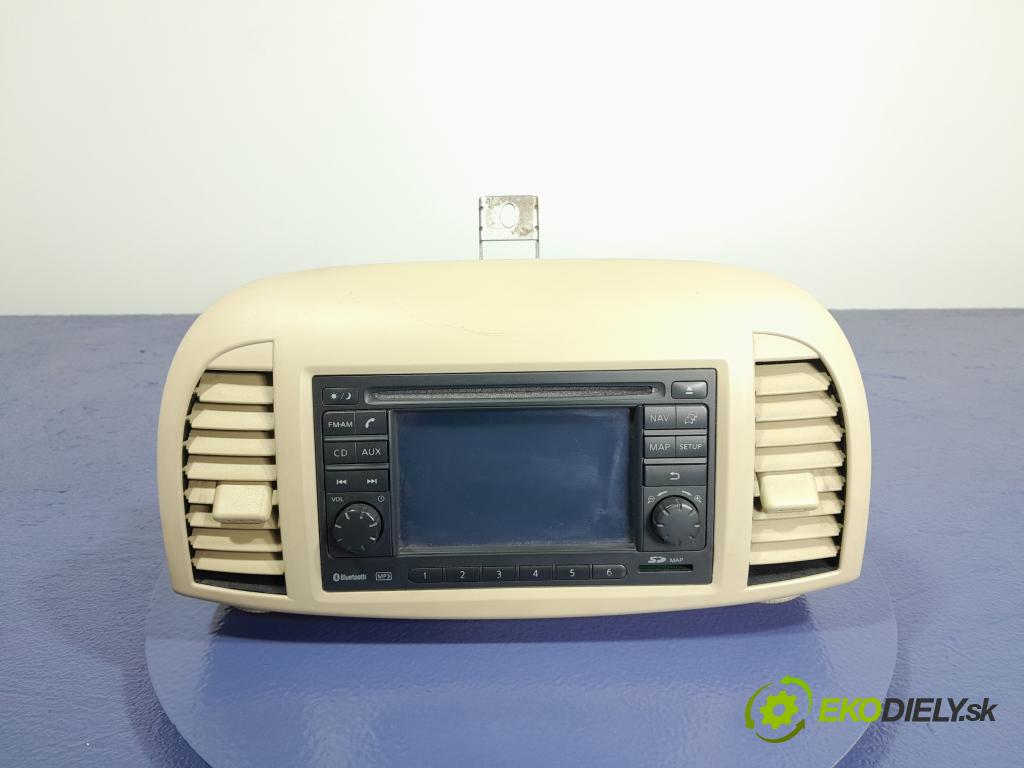 Nissan Micra 2010 Radio I Navigácia: 25915BH10D