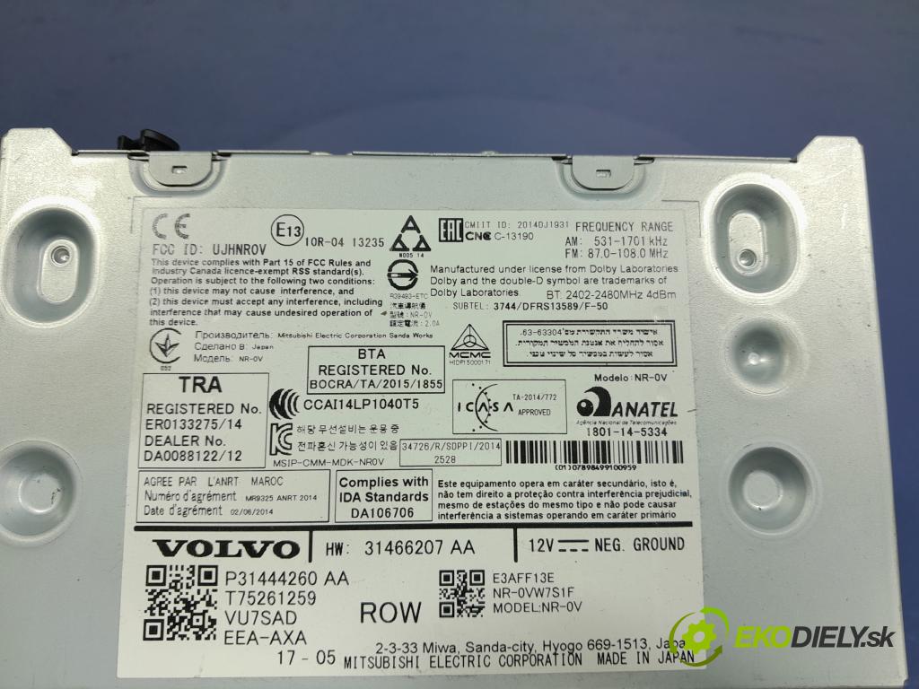 Volvo V90 2017 Radio I Navigácia: 31466207