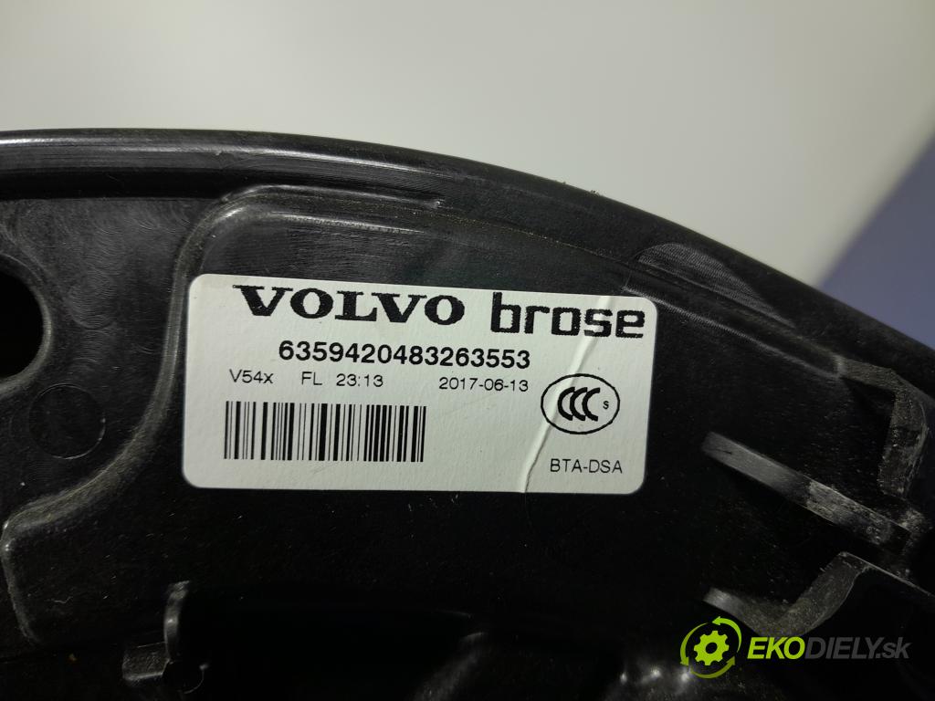 Volvo V90 2017 mechanismus stahování Sklenka: před Levý: 31378592