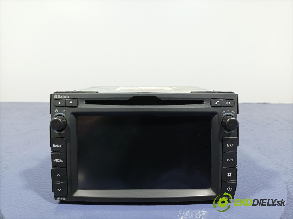 Kia Venga 2010 Radio I Navigácia: 96560-1P100