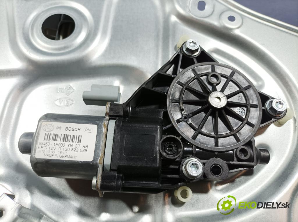 Kia Venga 2010 mechanismus stahování Sklenka: Zad: v pravo: 83480-1P010