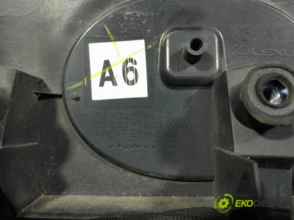 Lexus NX 2019 zaslepka: Zad: 76801-78090