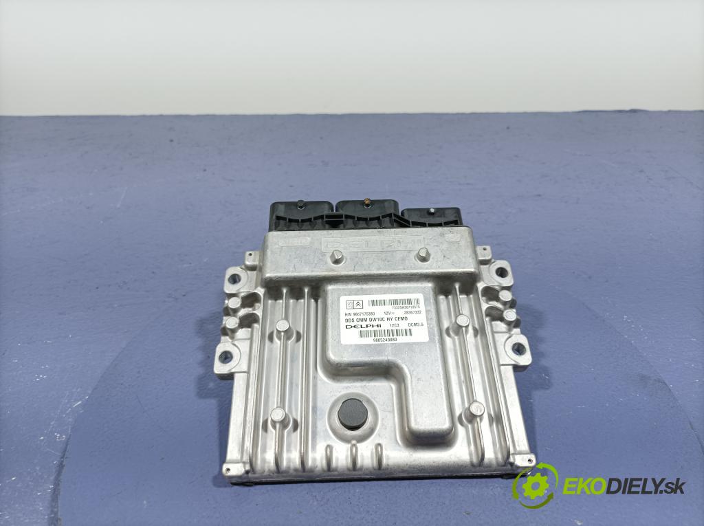 Peugeot 508 2013 riadiaca jednotka Motor: 9667175380