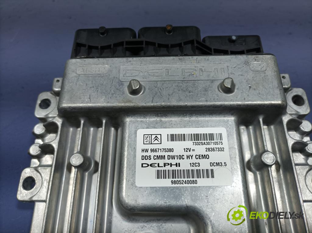 Peugeot 508 2013 riadiaca jednotka Motor: 9667175380