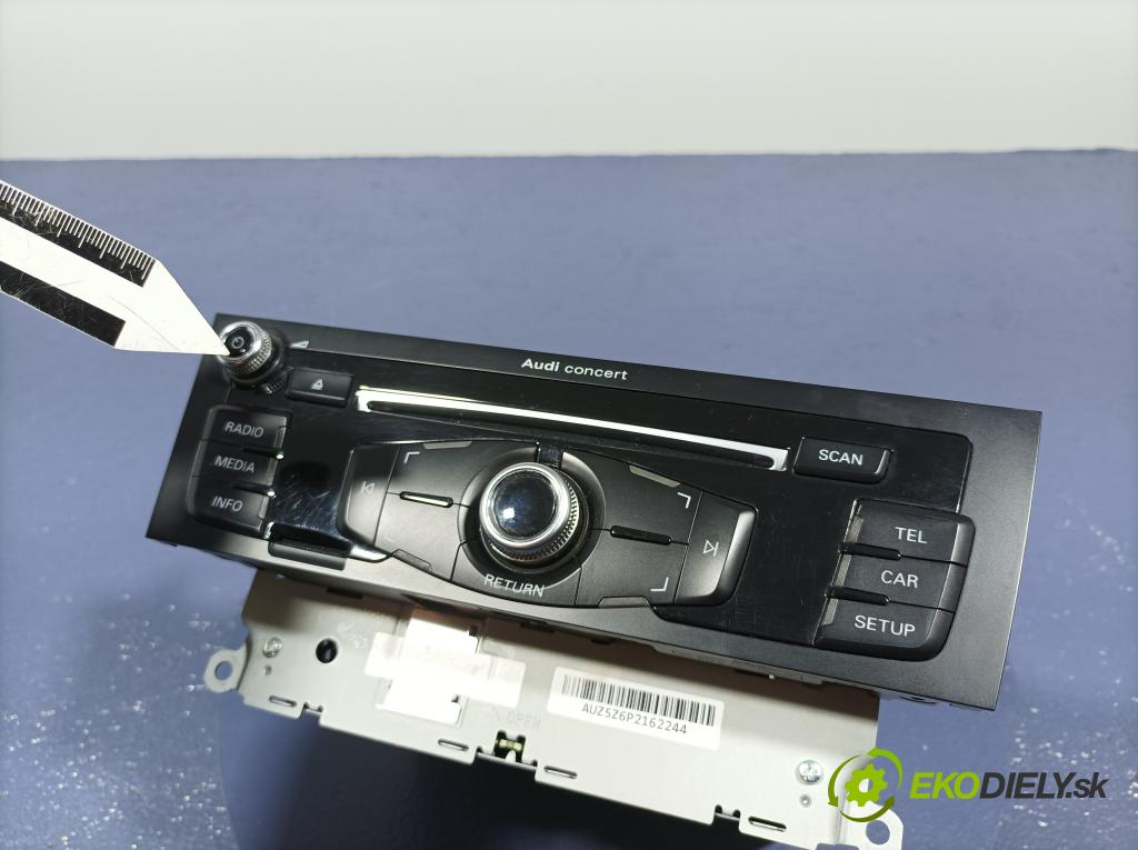Audi Q5 2015 Radio I Navigácia: 8R1035186N