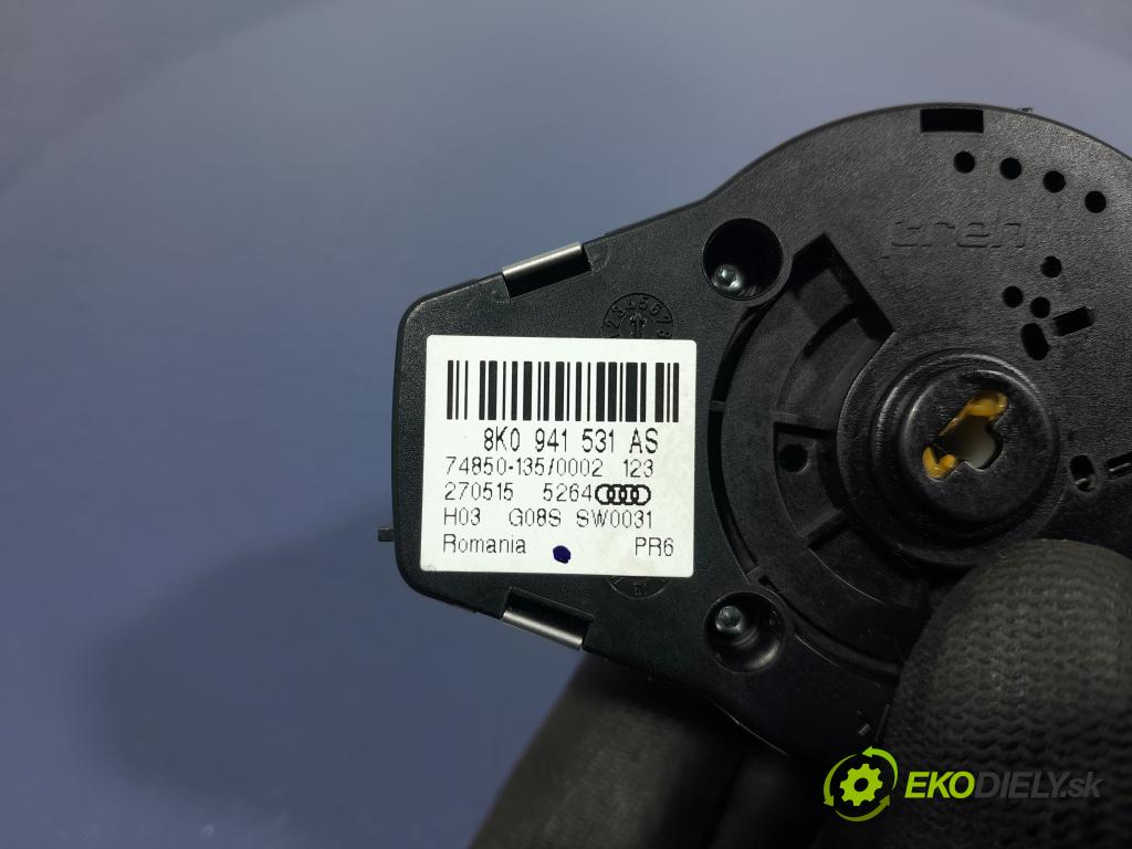 Audi Q5 2015 Přepínač Světel: 8K0941531AS