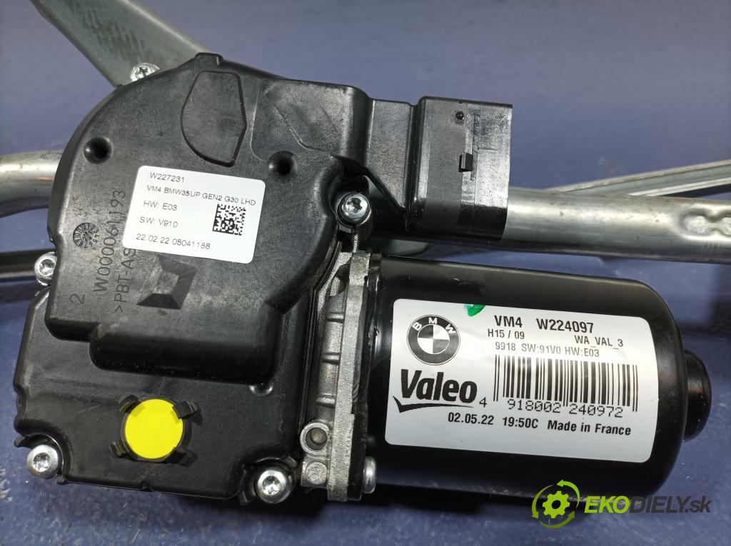 Bmw Seria 7 2022 mechanismus motorek Stěrače: před 01