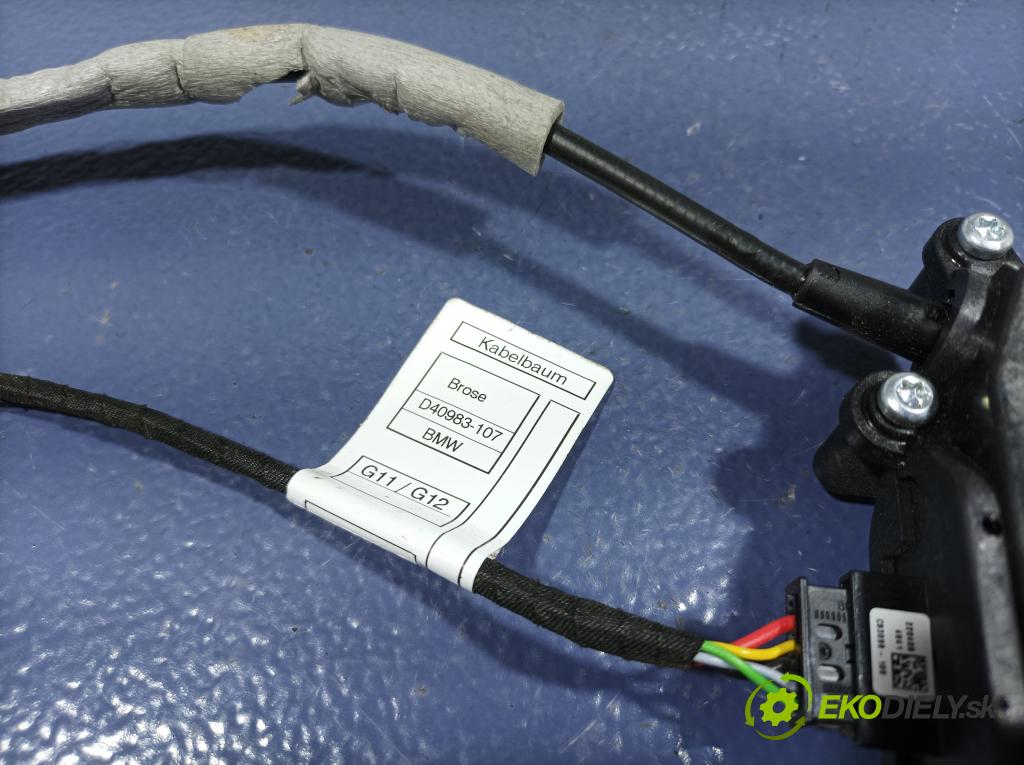 Bmw Seria 7 2022 zámek Klapky: kufr 7441014