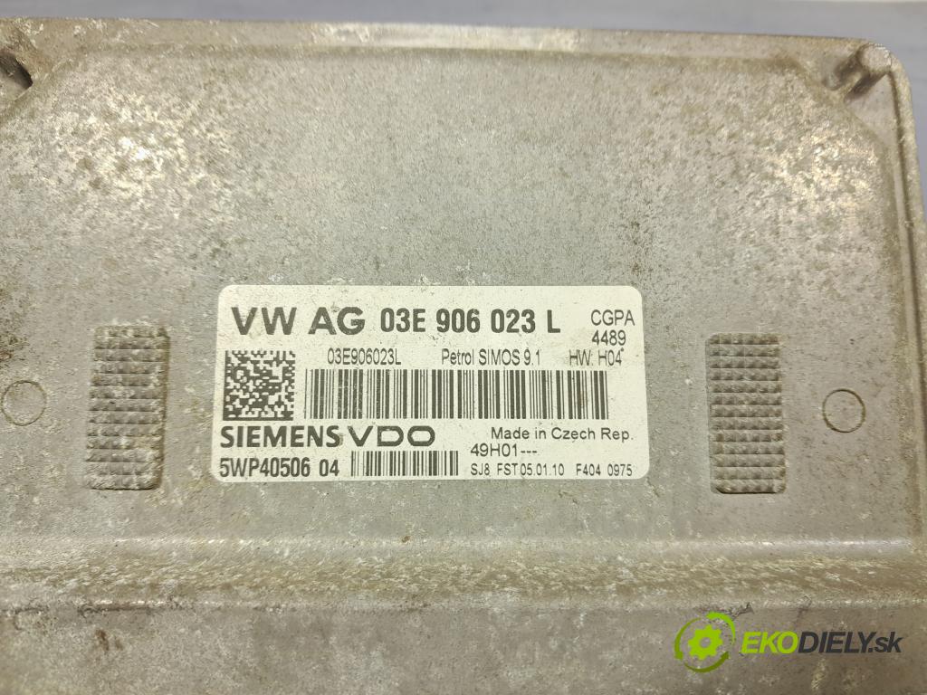 Vw Polo 2010 riadiaca jednotka Motor: 03E906023L