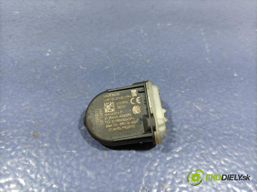 Opel Insignia 2015 snímač Tlak Pneumatiky: 13598773