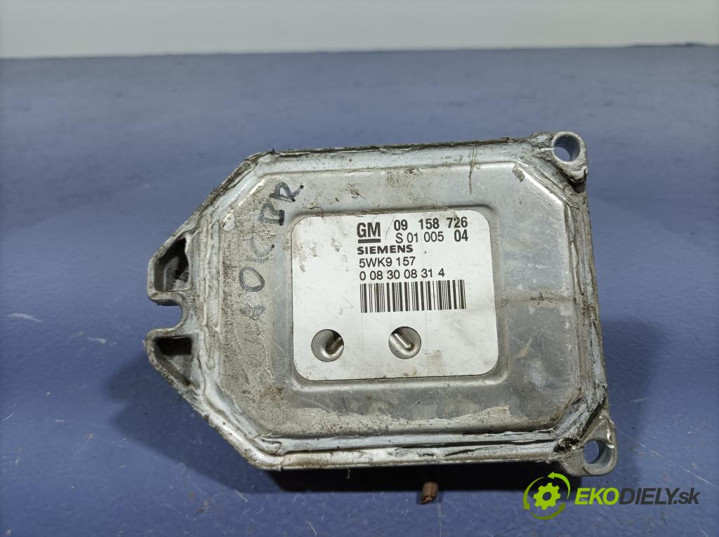 Opel Zafira 2001 riadiaca jednotka Motor: 09158726