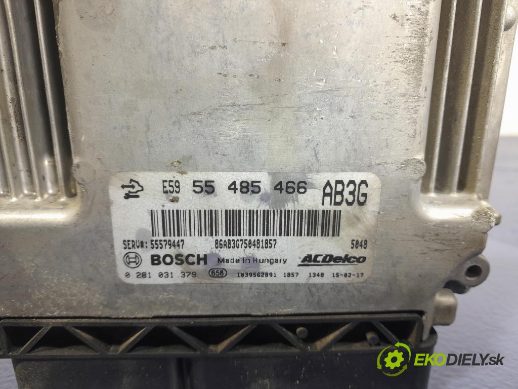 Opel Insignia 2015 riadiaca jednotka Motor: 55485466