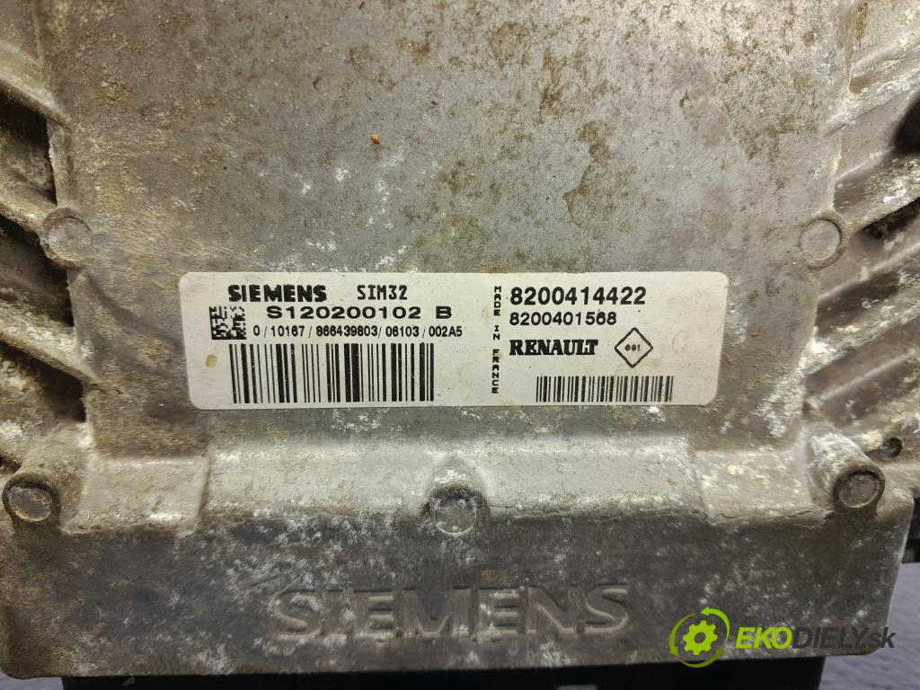 Renault Modus 2006 riadiaca jednotka Motor: 8200414422