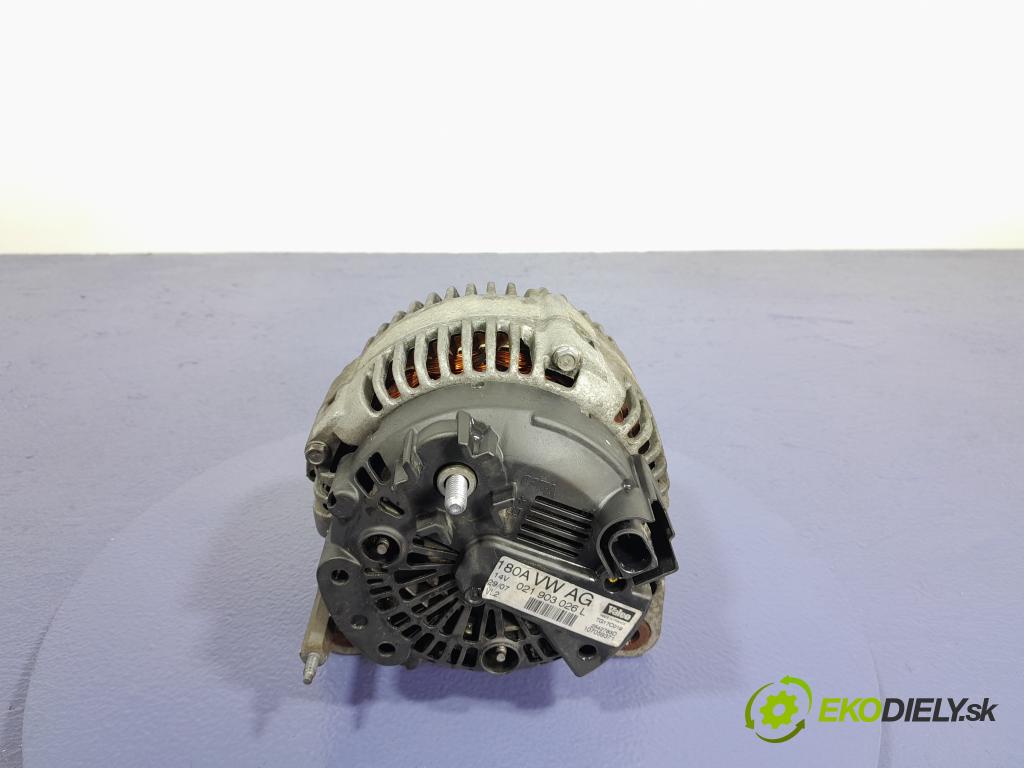 Vw Passat 2007 Alternator 021903026L