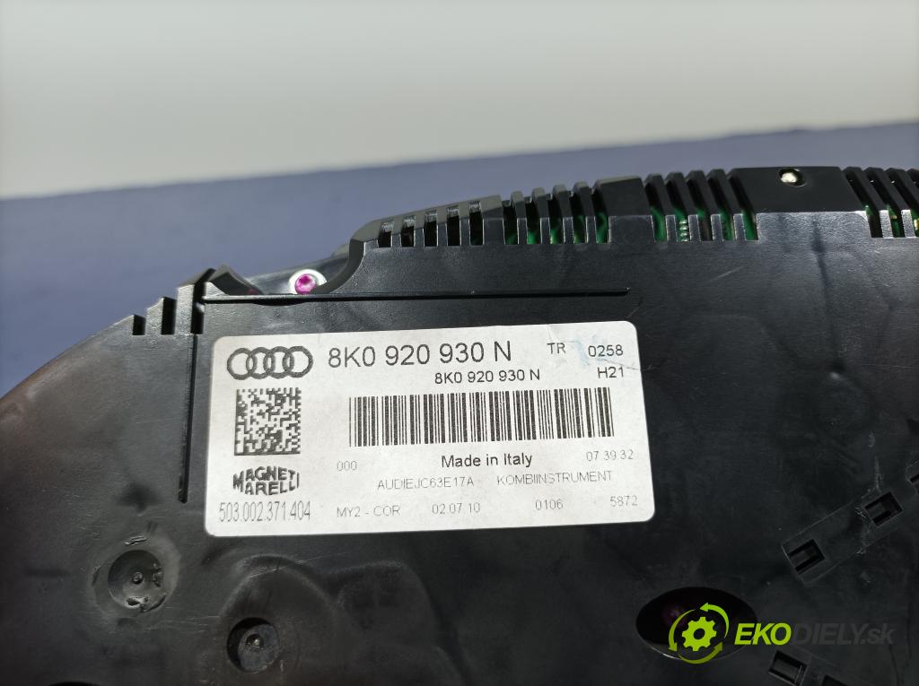 Audi A4 2010 prístrojovka/ budíky 8K0920930N