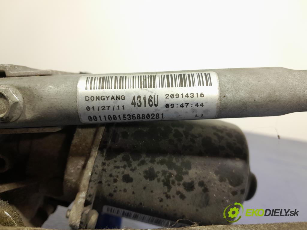 Chevrolet Captiva 2011 mechanismus motorek Stěrače: před 20914316