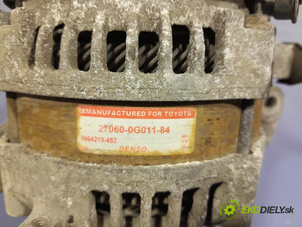 Toyota Avensis 2006 Alternator 27060-0G011-84