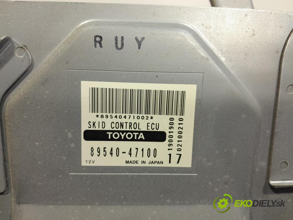 Toyota Prius 2007 riadiaca jednotka Motor: 89540-47100