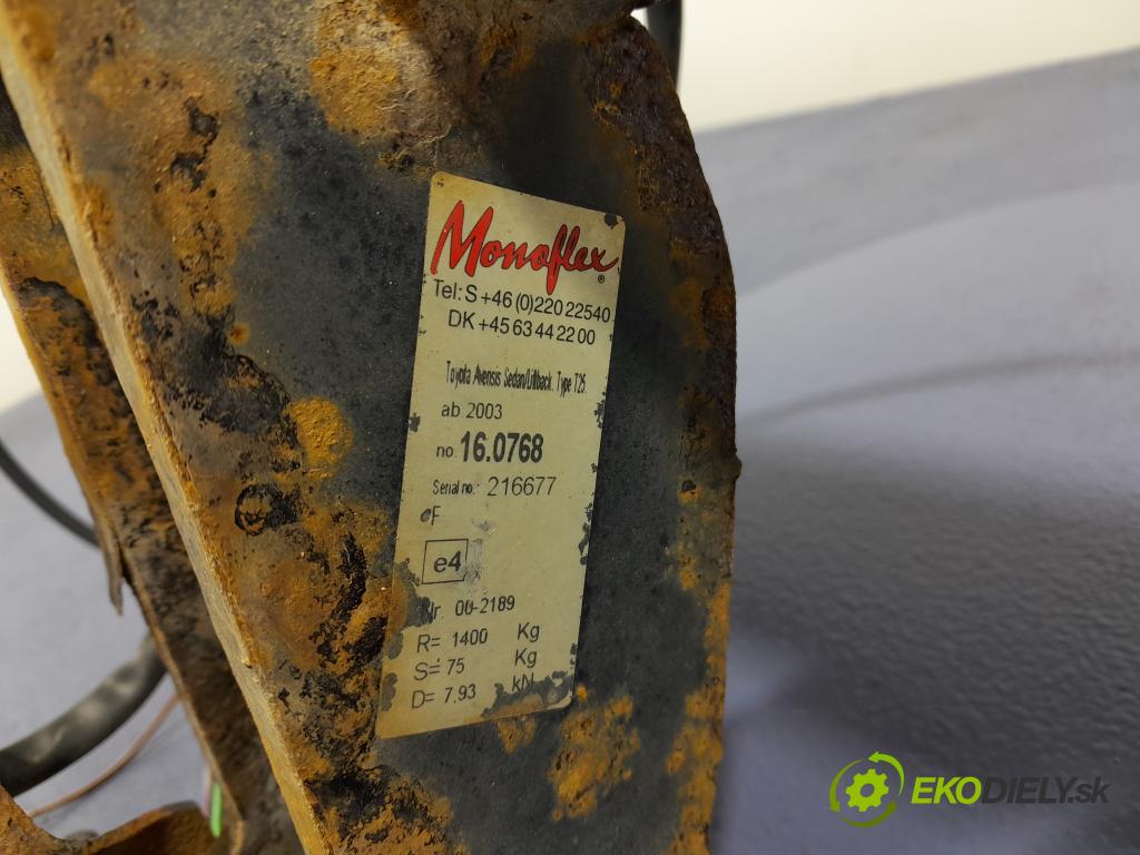 Toyota Avensis 2006 oko Do Přívěsy 5905768177207