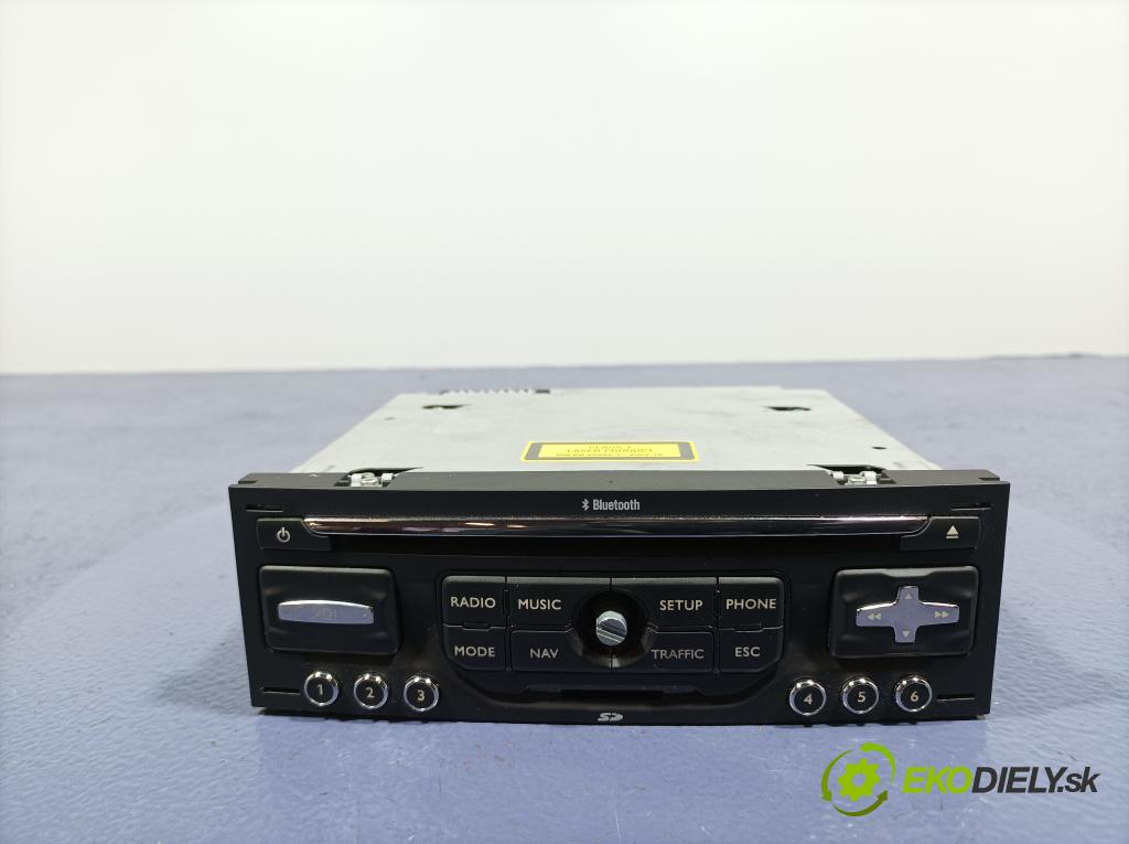Peugeot 3008 2012 Radio I Navigácia: 98016550XT