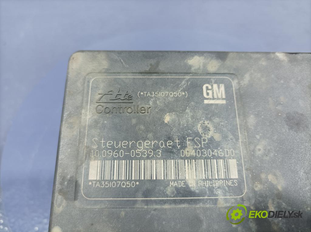 Opel Astra 2005 čerpadlo ABS x 13213610