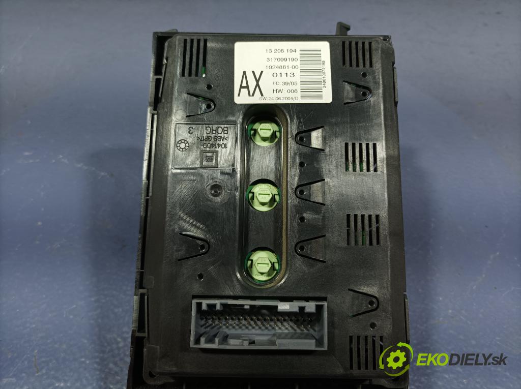 Opel Astra 2005 Radio I Navigácia: 13190856