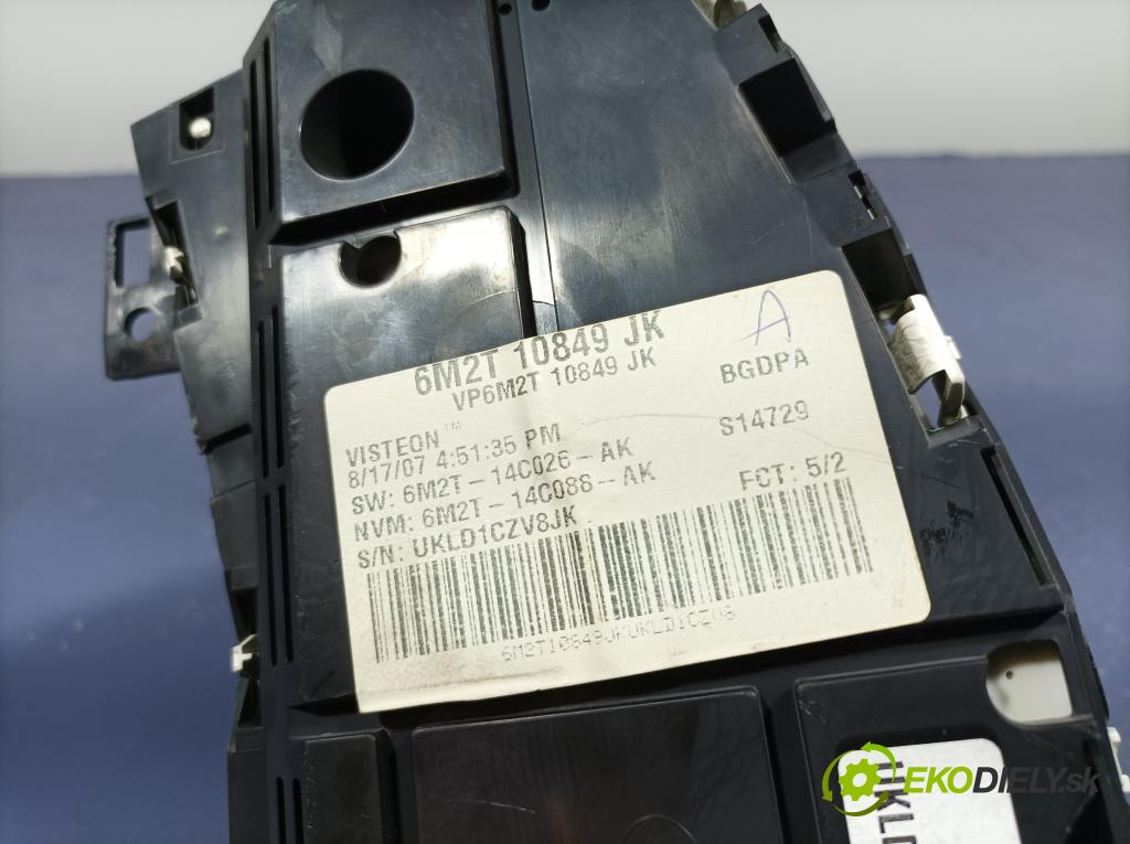 Ford Mondeo 2007 prístrojovka/ budíky 6M2T-10849-JK
