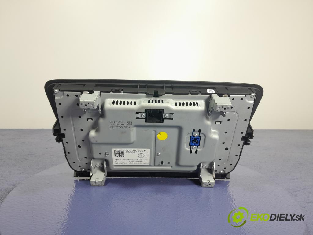 Skoda Octavia 2020 Zobrazit: Rádio: / GPS 5E0919605M