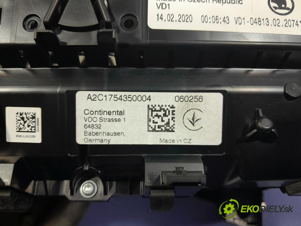 Skoda Octavia 2020 prístrojovka/ budíky 5E0920790A