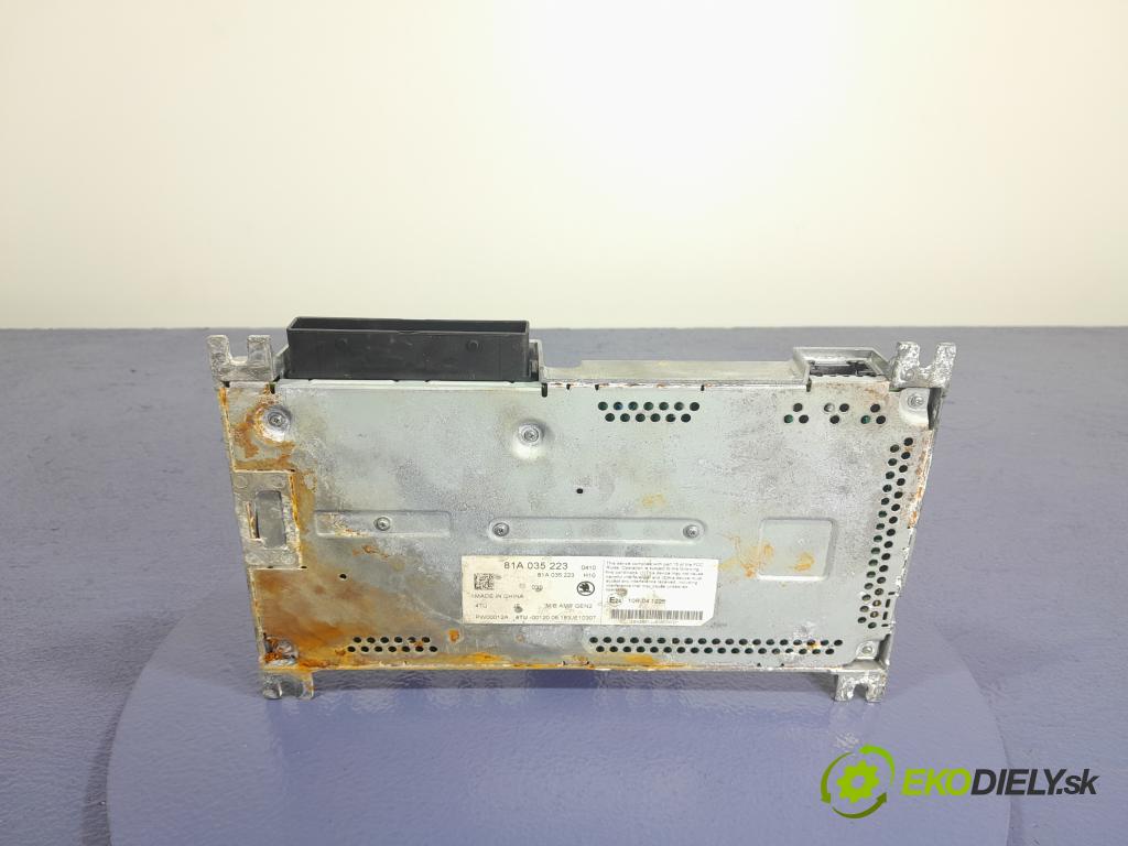 Skoda Octavia 2020 Zesilovač: Rádio: Navigacia: 81A035223
