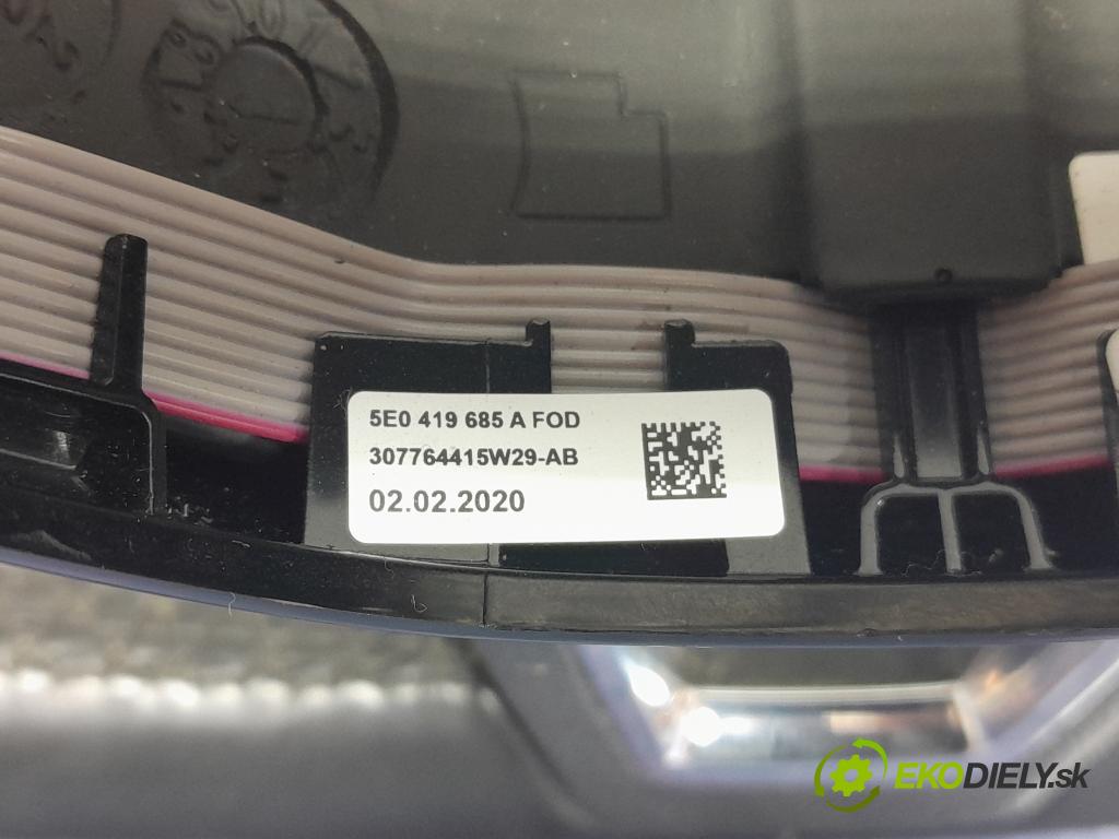 Skoda Octavia 2020 volant 5E0419091CF
