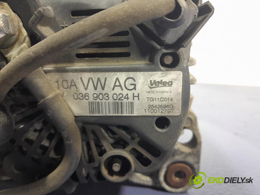 Vw Polo 2010 Alternator 036903024H