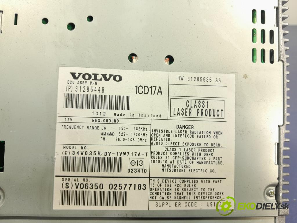 Volvo S40/V40 2011 Radio I Navigácia: 31285448