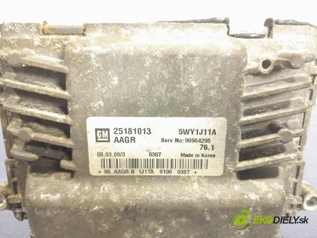 Chevrolet Cruze 2009 riadiaca jednotka Motor: 96964295