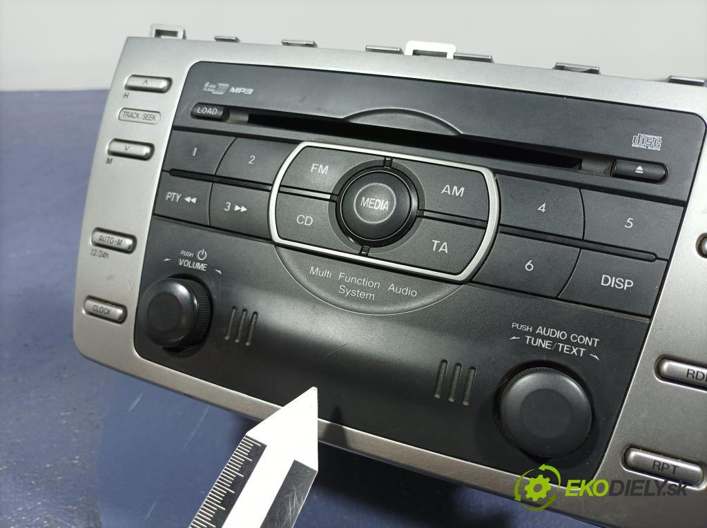 Mazda 6 2007 Radio I Navigácia: GS1F669RXA