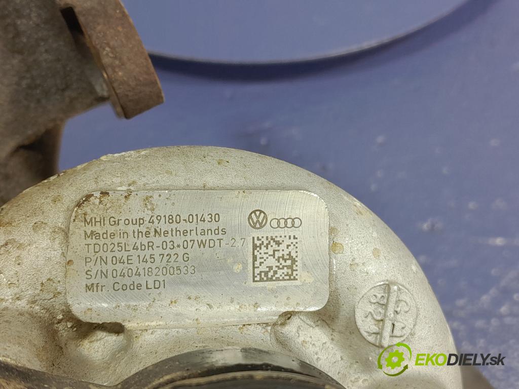 Skoda Octavia 2018 Turbo-kompresor: 04E145722G