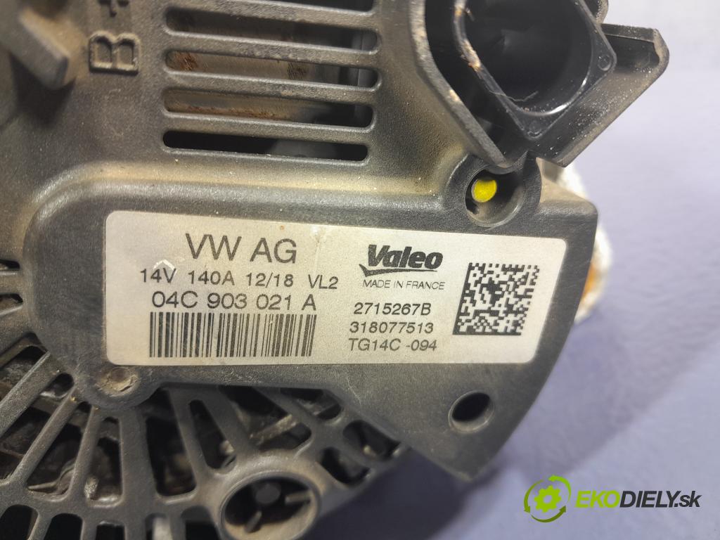 Skoda Octavia 2018 Alternator 04C903021A