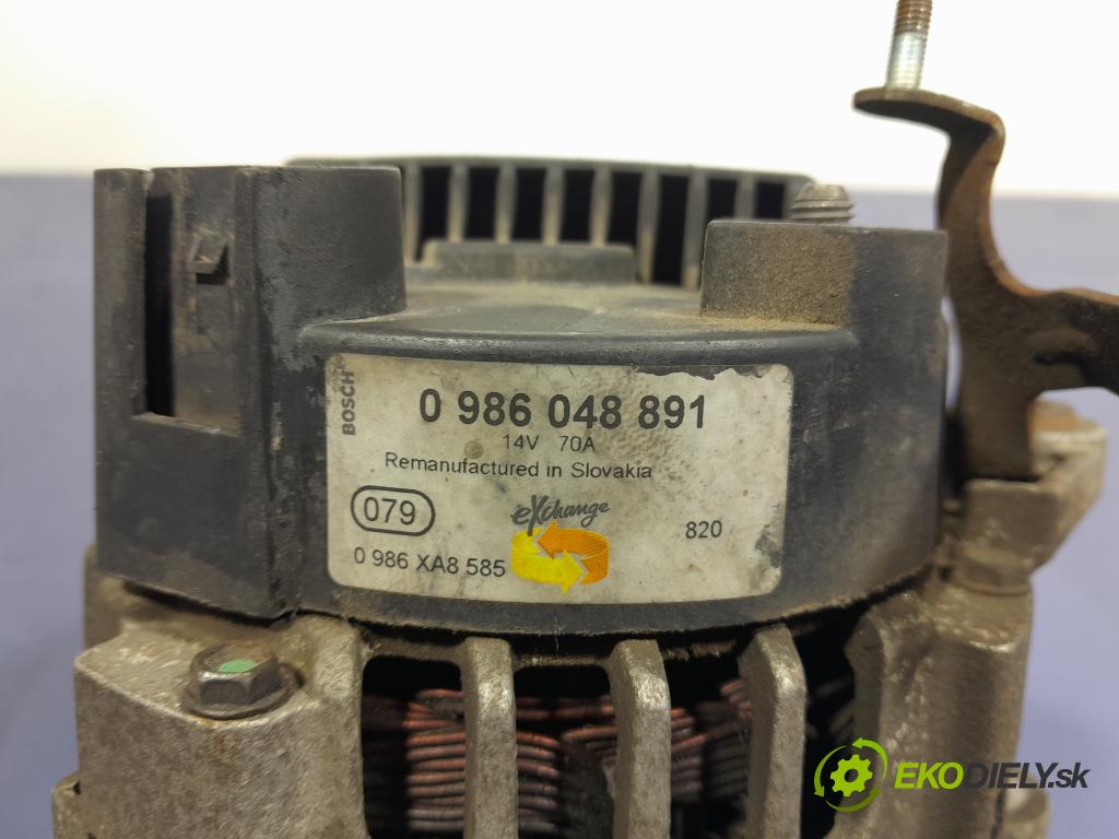 Seat Ibiza 2008 Alternator 0986048891