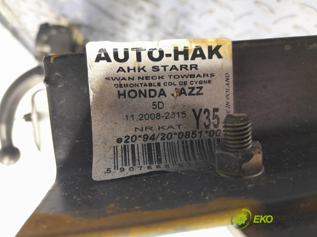 Honda Jazz 2009 oko Do Přívěsy 01