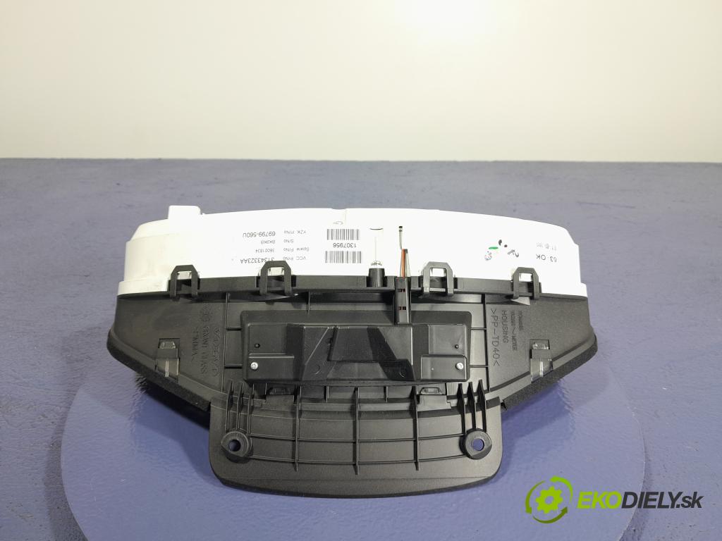 Volvo V60 2013 prístrojovka/ budíky 31343323AA