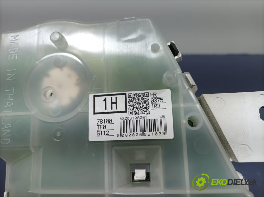 Honda Jazz 2009 prístrojovka/ budíky 78100-TF0-G112