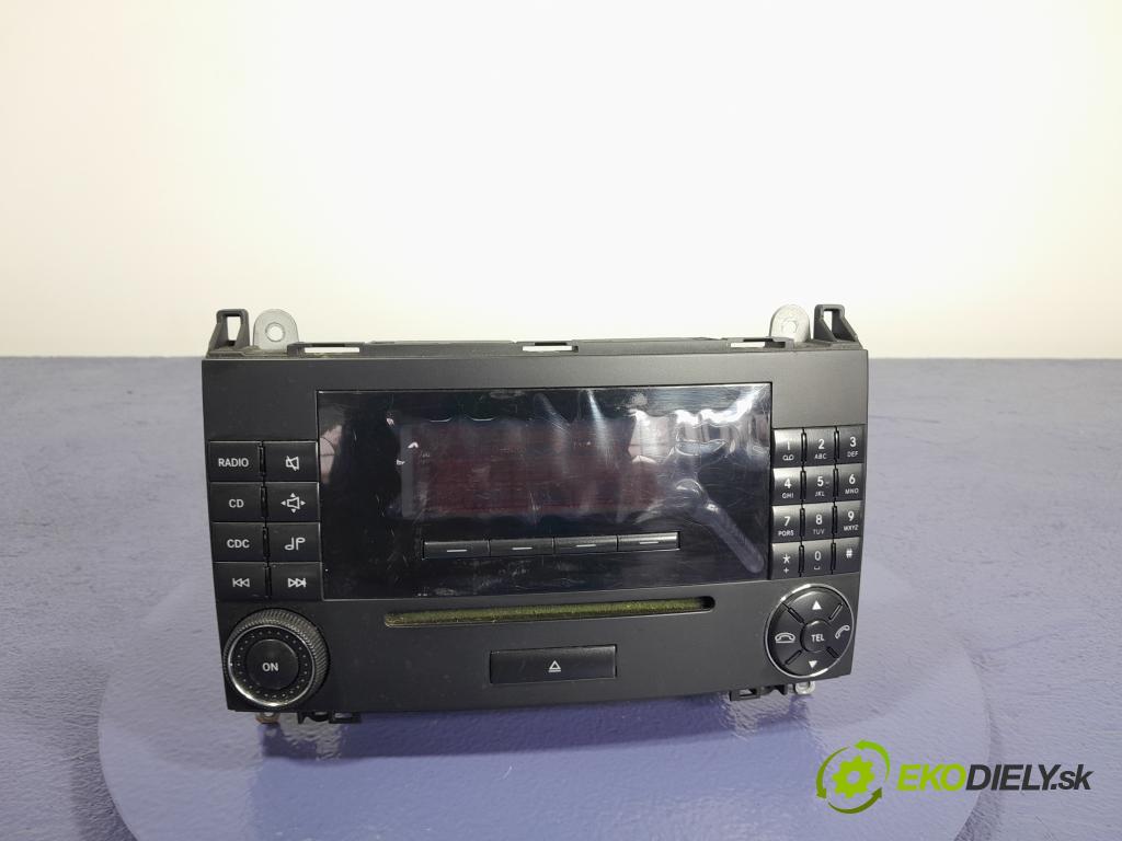 Mercedes A-klasa 2008 Radio I Navigácia: A1698700689