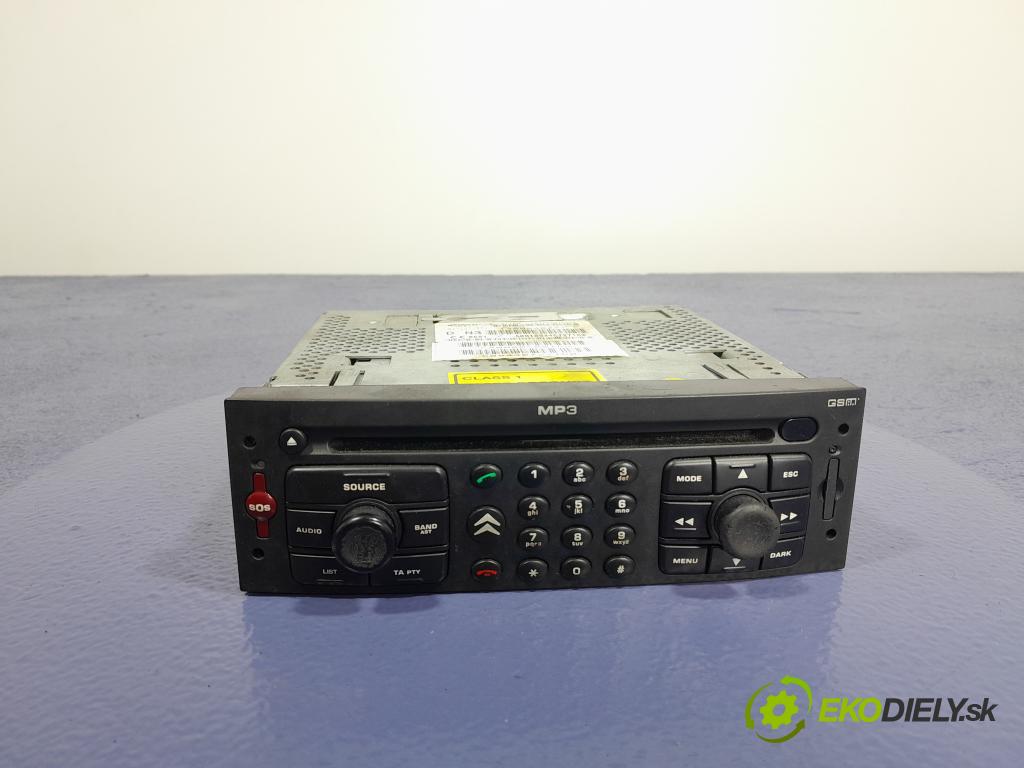Citroen C8 2006 Radio I Navigácia: 14005402XT